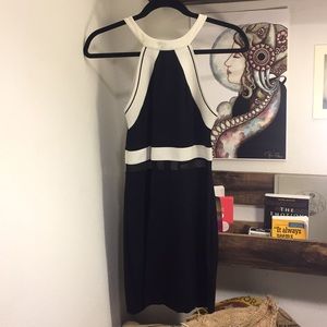 Express racerback cocktail dress